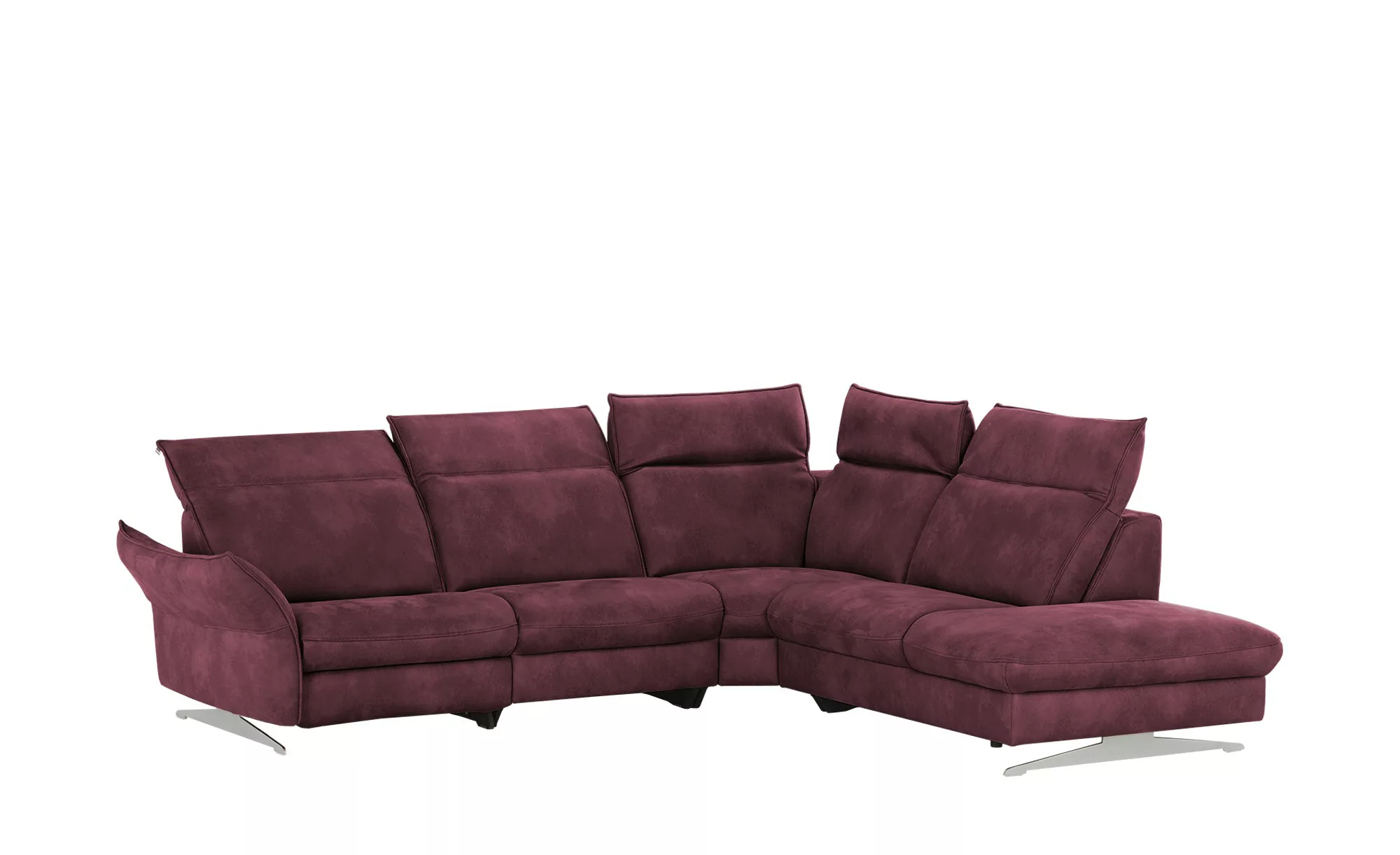 Mein Sofa bold Ecksofa  Michelle ¦ rot ¦ Maße (cm): B: 292 H: 81 T: 258 Pol günstig online kaufen