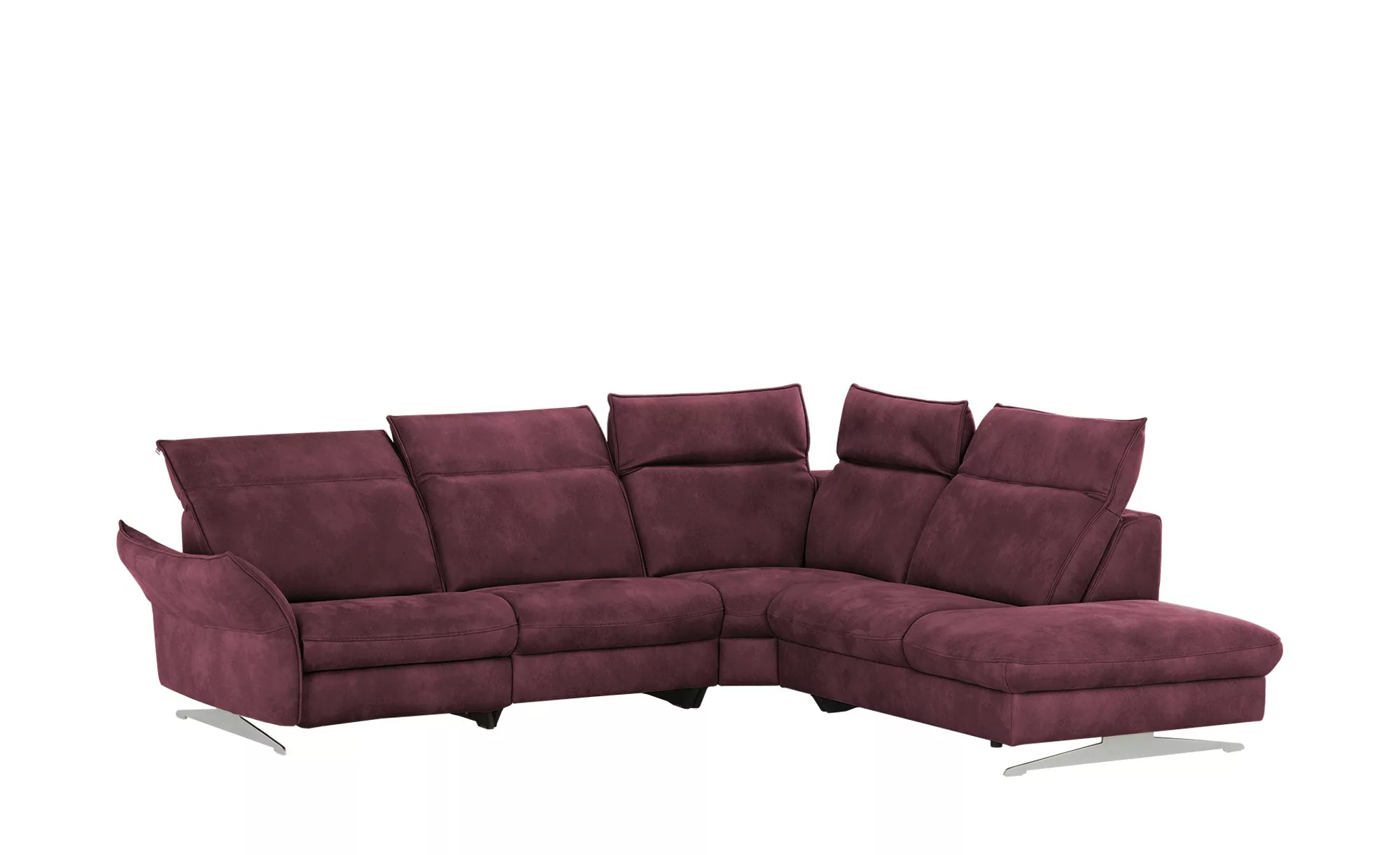 Mein Sofa bold Ecksofa  Michelle ¦ rot ¦ Maße (cm): B: 292 H: 81 T: 258.0 P günstig online kaufen