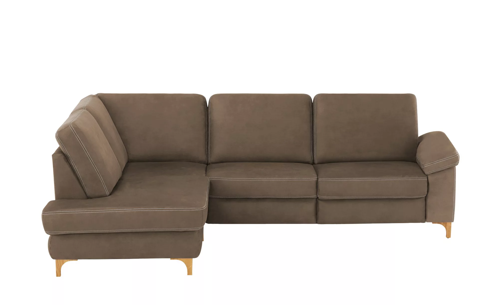 Max Schelling Ecksofa  Maximum Plus ¦ braun ¦ Maße (cm): B: 257 H: 89 T: 20 günstig online kaufen