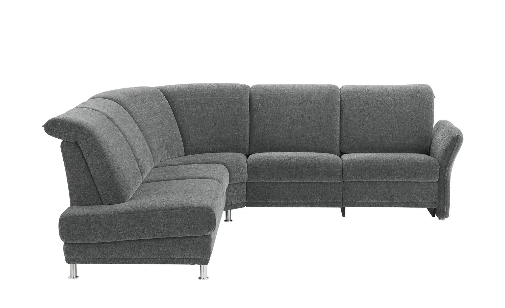 Polstermöbel Oelsa Ecksofa  Messina ¦ grau ¦ Maße (cm): B: 267 H: 92 T: 277 günstig online kaufen