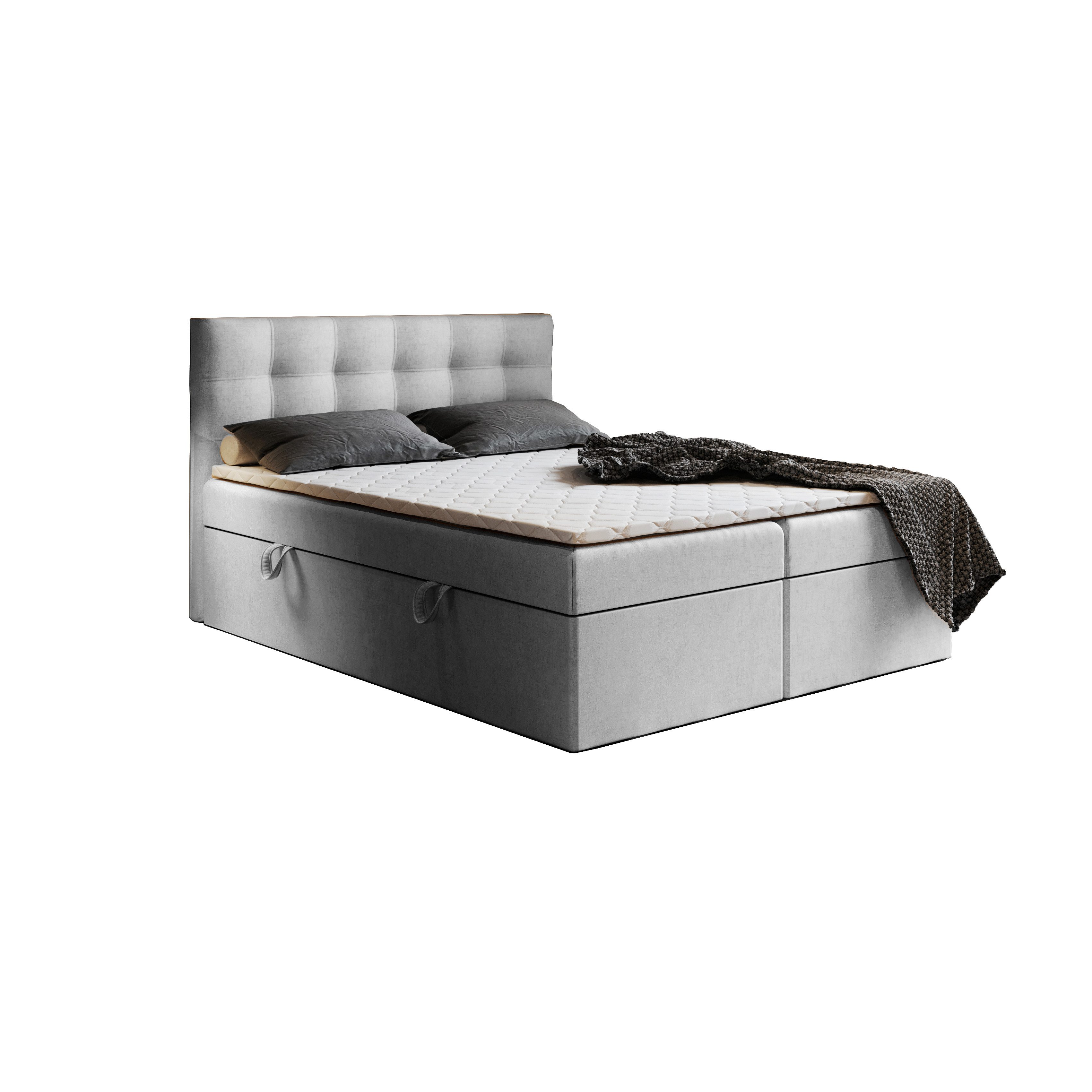 Godre Boxspringbett mit Bettkasten Ewora 180x200 günstig online kaufen