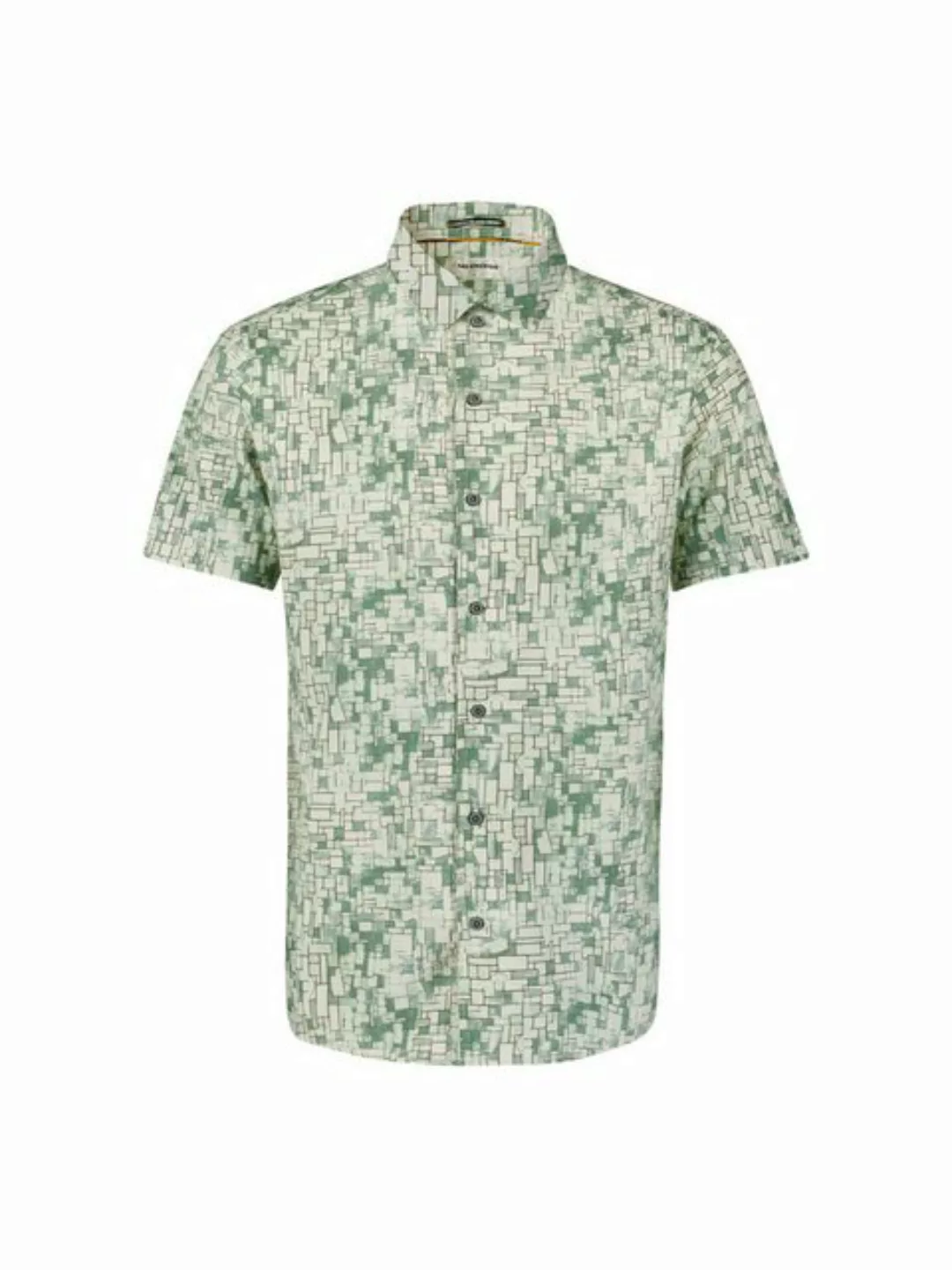 NO EXCESS Kurzarmshirt Shirt Short Sleeve Allover Printed günstig online kaufen