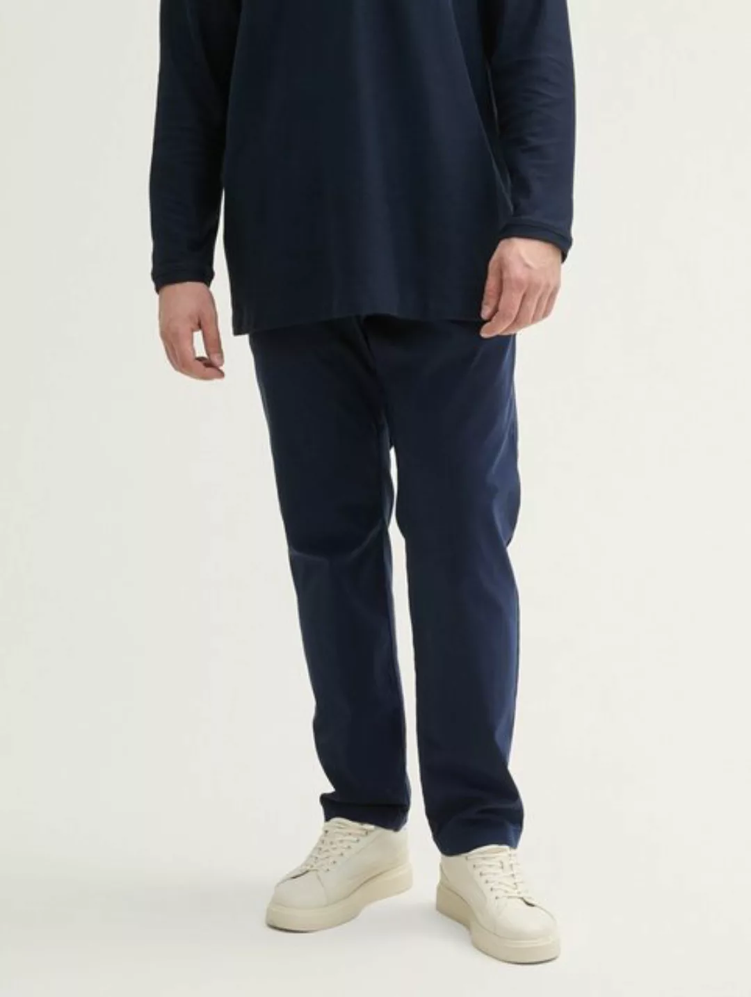 TOM TAILOR PLUS Chinohose Plus Size - Basic Chino Hose günstig online kaufen