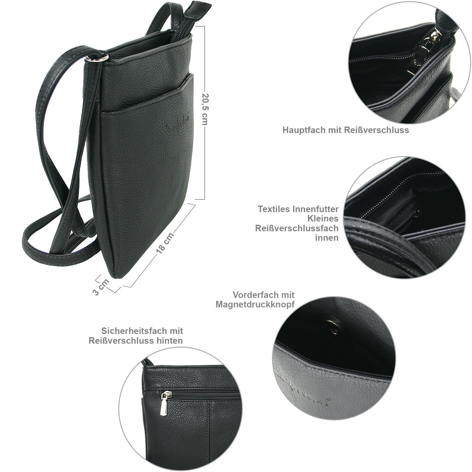 J JONES JENNIFER JONES Schultertasche Kleine günstig online kaufen