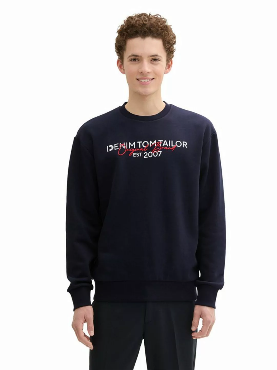 TOM TAILOR Denim Sweatshirt (1-tlg) günstig online kaufen