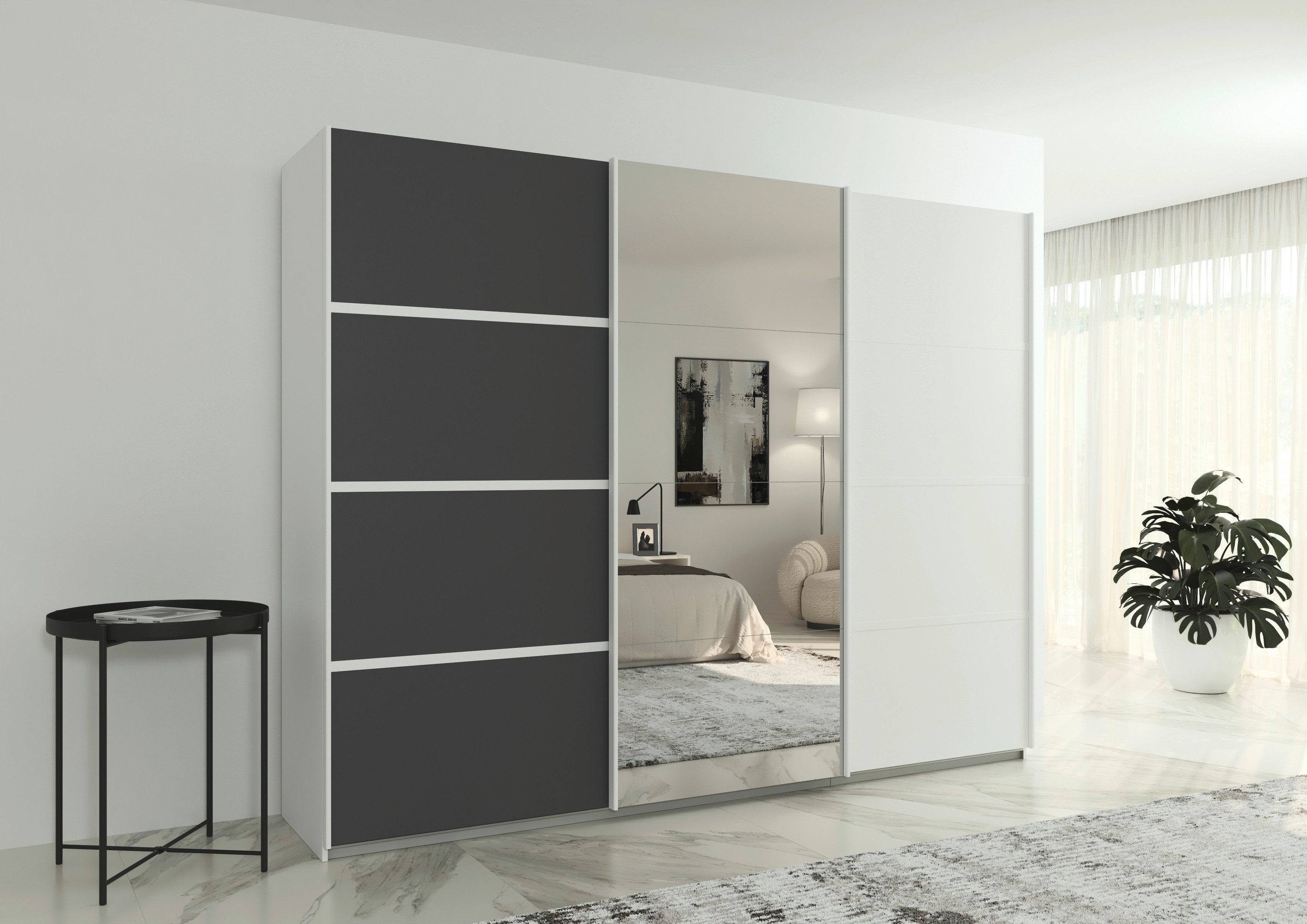 rauch Kleiderschrank "Schwebetürenschrank Garderobe Schrank TOP ANGEBOT Avo günstig online kaufen