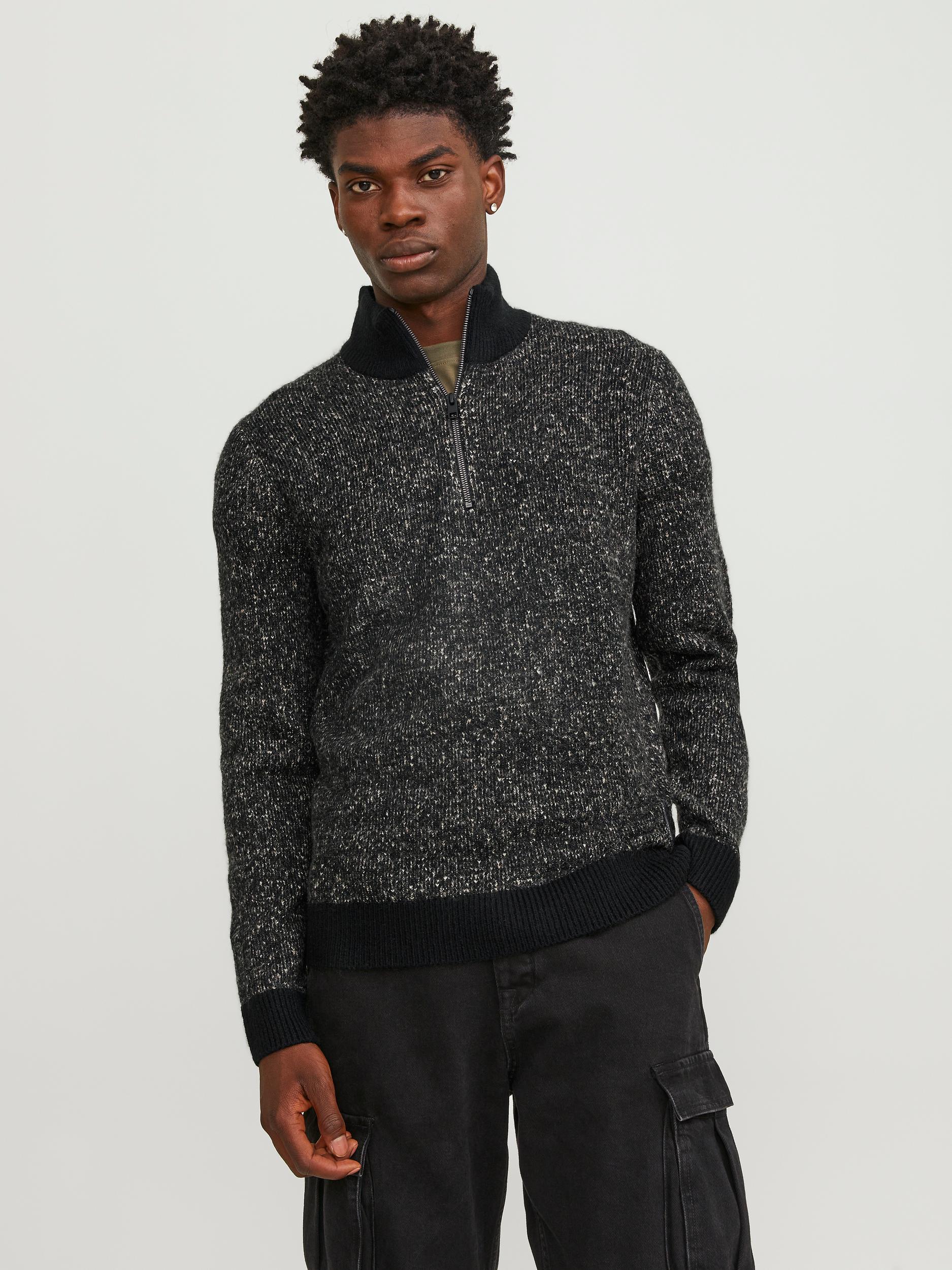 Jack & Jones Troyer JCOSPACE KNIT HALF ZIP SN günstig online kaufen