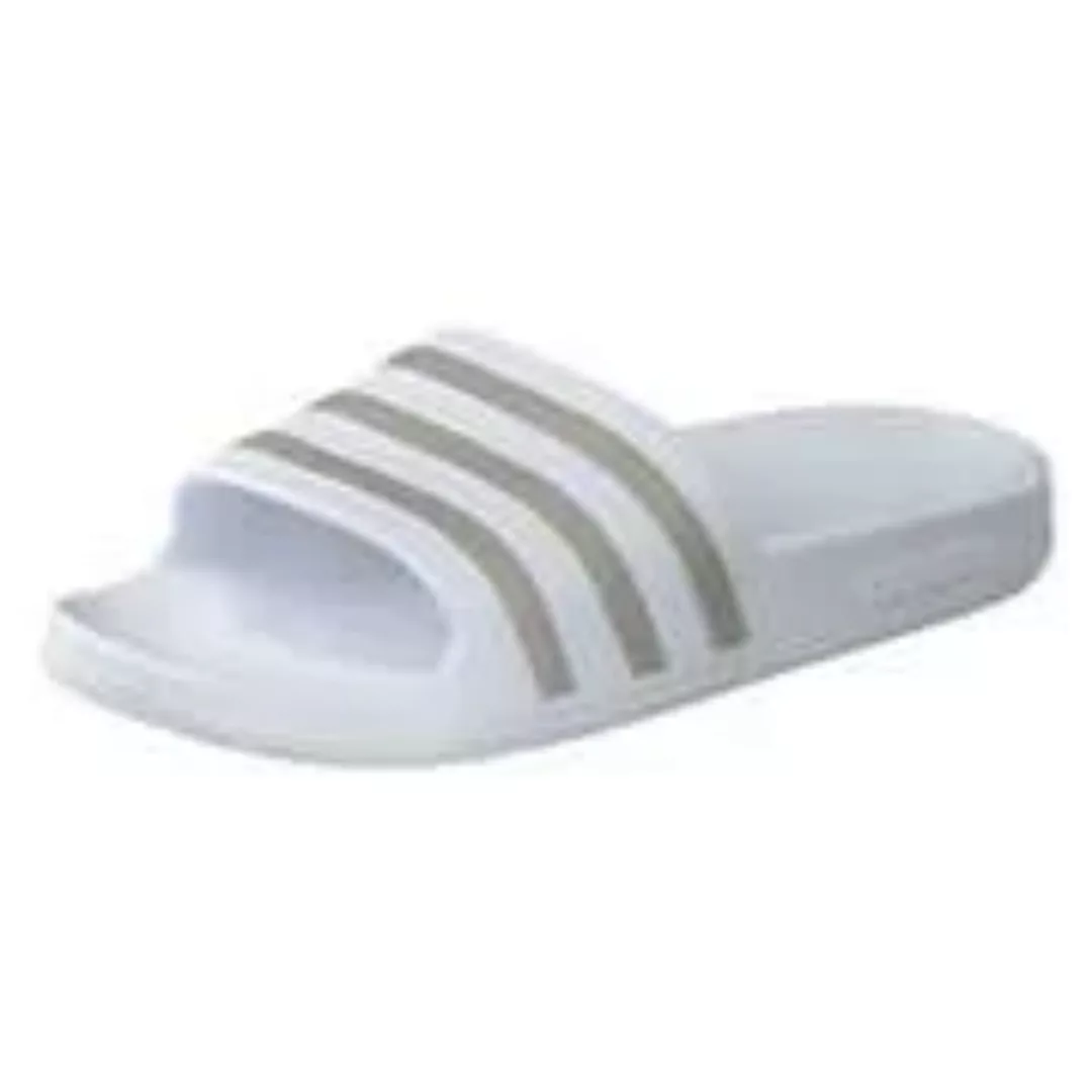 adidas Adilette Aqua Badepantolette Damen weiß günstig online kaufen