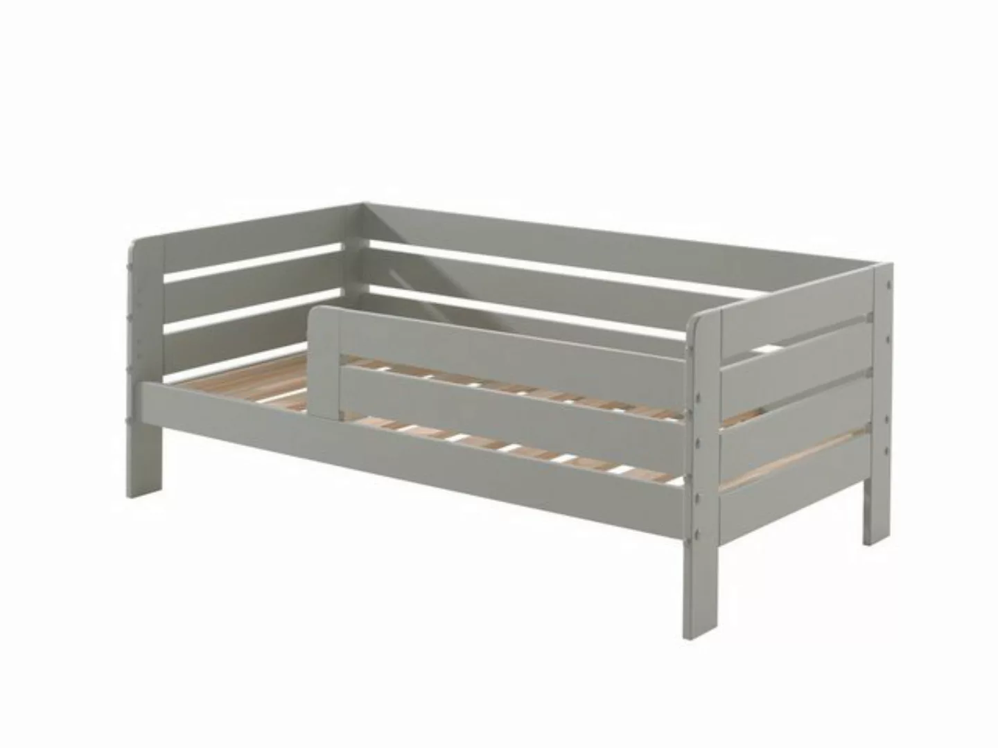 Faizee Möbel Kinderbett Juniorbett 70x140cm, Umrandung mit Sprossen, Kiefer günstig online kaufen