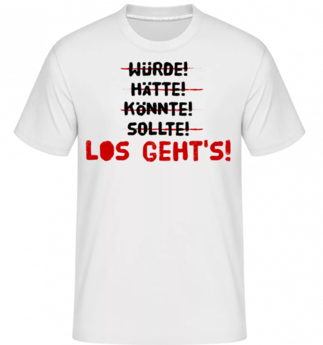 Los Geht's! · Shirtinator Männer T-Shirt günstig online kaufen