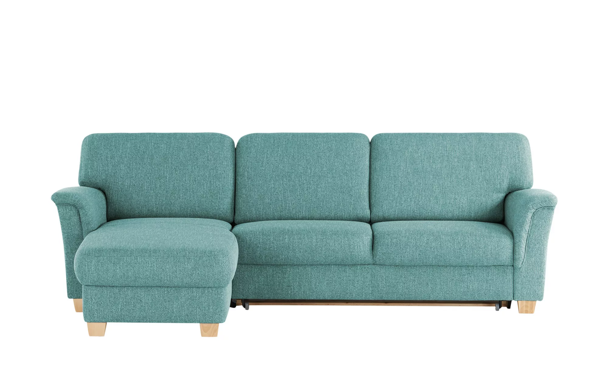 smart Ecksofa  Valencia ¦ türkis/petrol ¦ Maße (cm): B: 269 H: 90 T: 173.0 günstig online kaufen