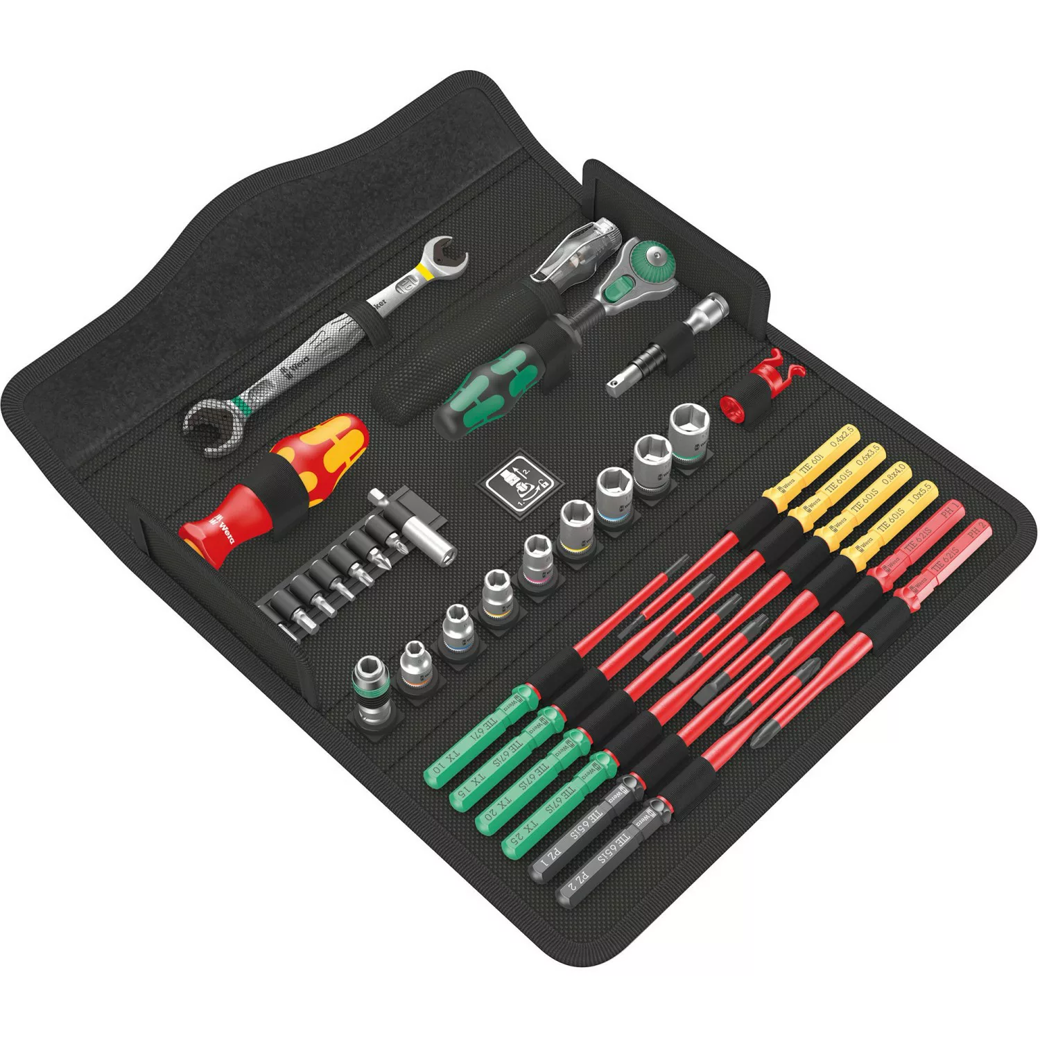 Wera Werkzeug-Set W 1 Kraftform Kompakt 35-teilig günstig online kaufen