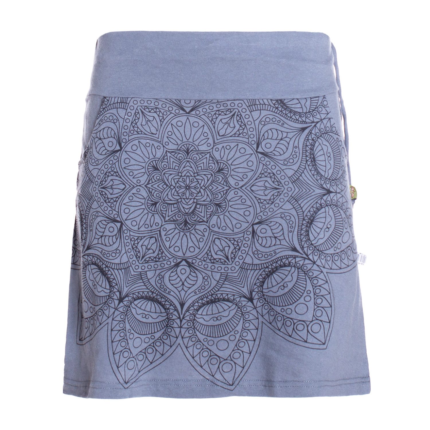 Vishes Minirock Damen Baumwolle Mandala-Muster breiter günstig online kaufen