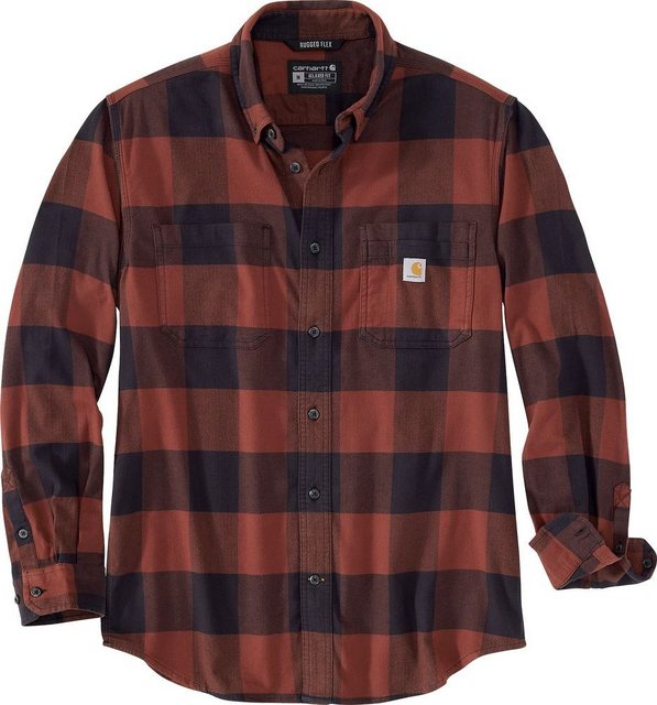 Carhartt Outdoorhemd Carhartt Herren Langarmhemd Midweight Flannel L/S Plai günstig online kaufen