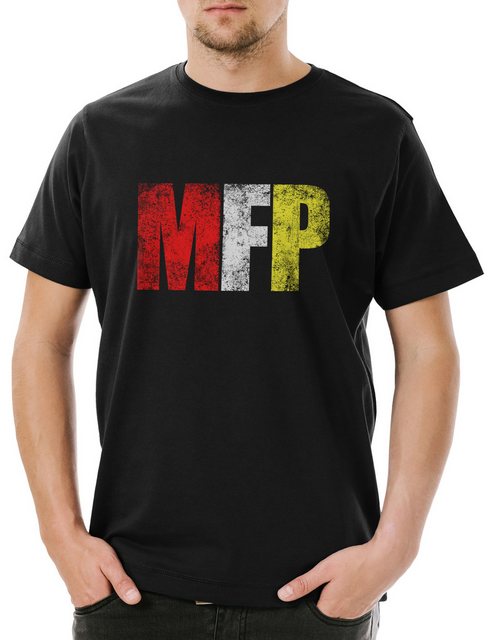 Urban Backwoods Print-Shirt Mad Max Herren T-Shirt Main Force Patrol Fury R günstig online kaufen