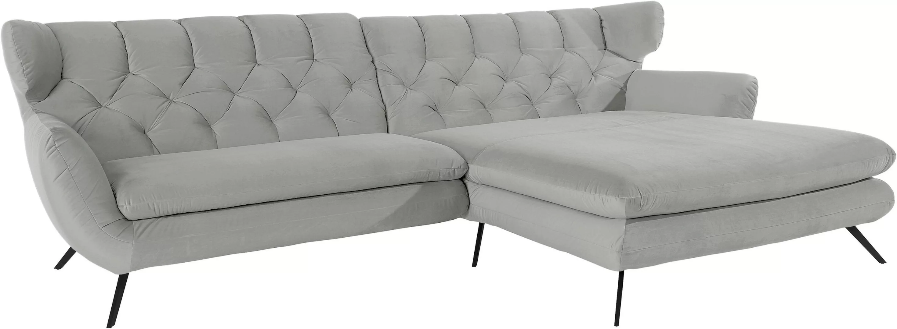 3C Candy Ecksofa »Beatrice Designsofa in moderner Retrooptik, bequem und ex günstig online kaufen