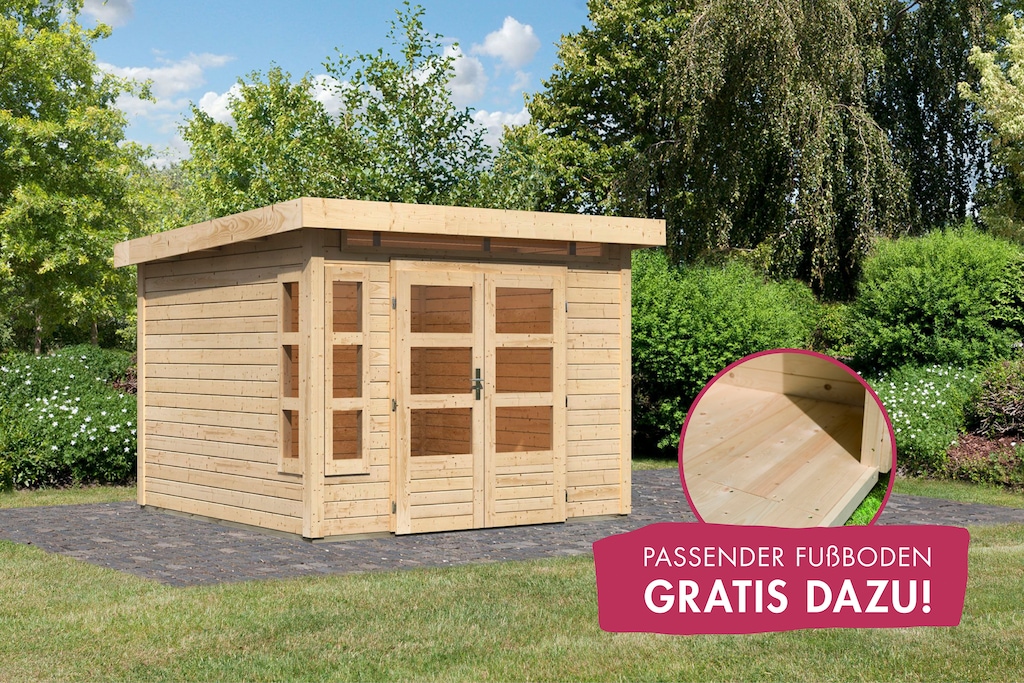 Karibu Gartenhaus "Kolimasee 6", naturbelassen günstig online kaufen