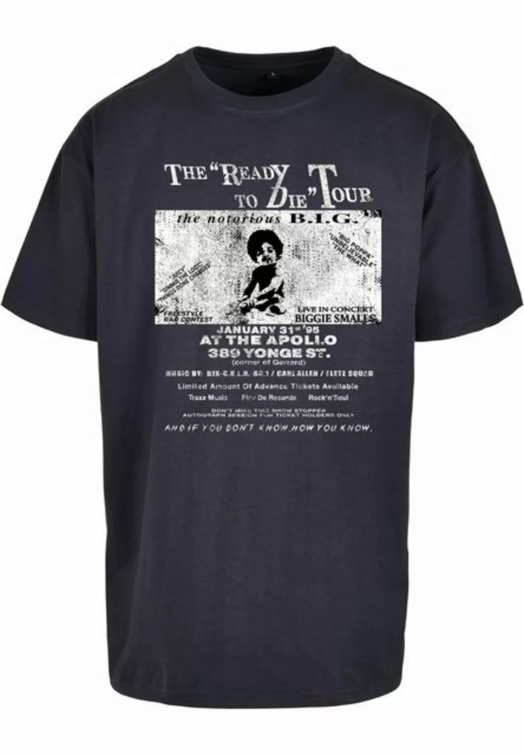 MisterTee T-Shirt MisterTee Herren Biggie Tour Tee (1-tlg) günstig online kaufen