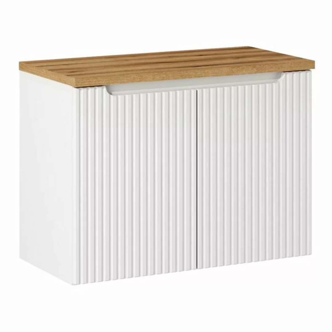 Lomadox Waschbeckenschrank NEWPORT-56-WHITE Waschtischunterschrank, 80cm br günstig online kaufen