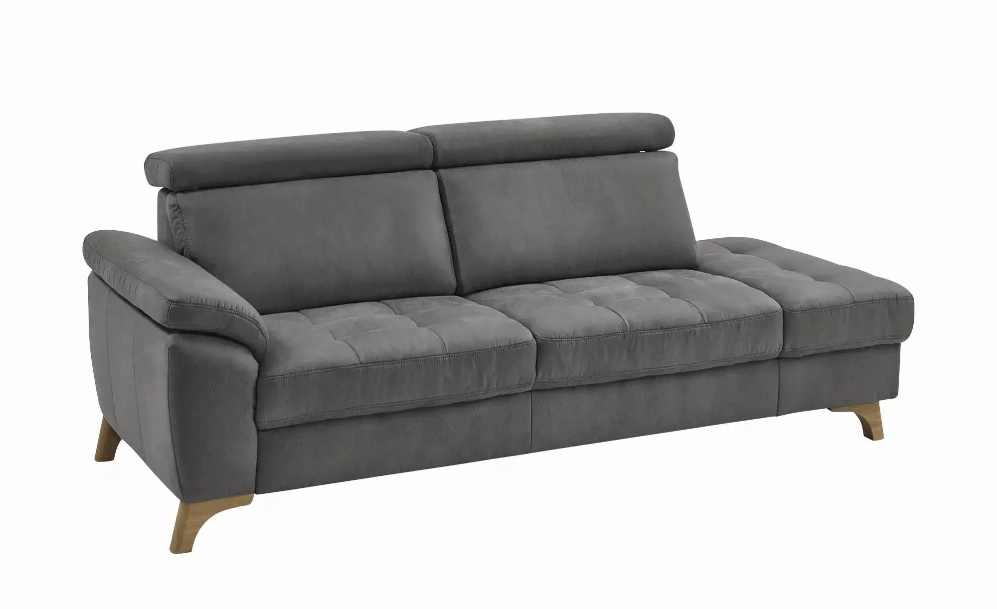 meinSofa Recamiére  Chloris ¦ grau ¦ Maße (cm): B: 221 H: 107 T: 102 Polste günstig online kaufen