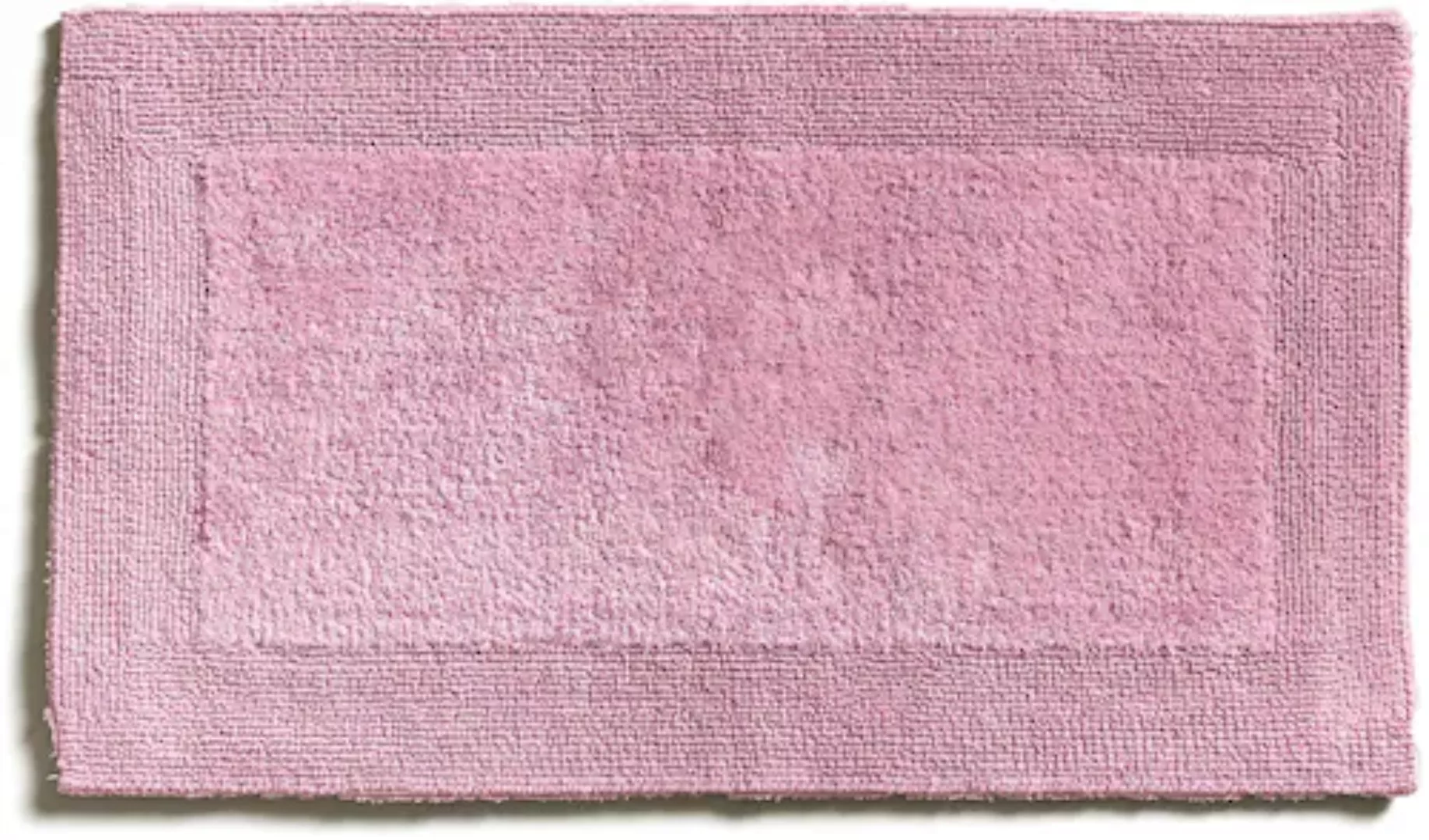 Möve Badematte Doubleface rosa Gr. 60 x 100 günstig online kaufen