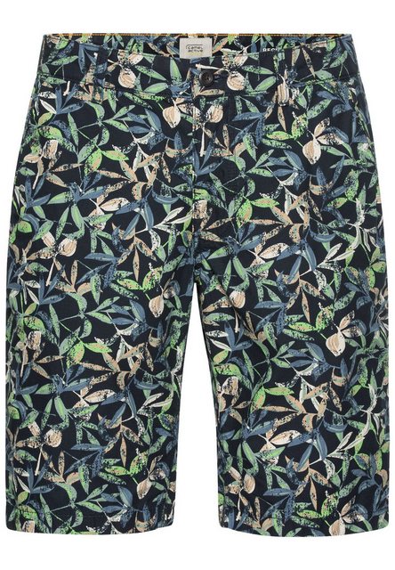 camel active Chinoshorts Chino Short mit Allover-Print günstig online kaufen