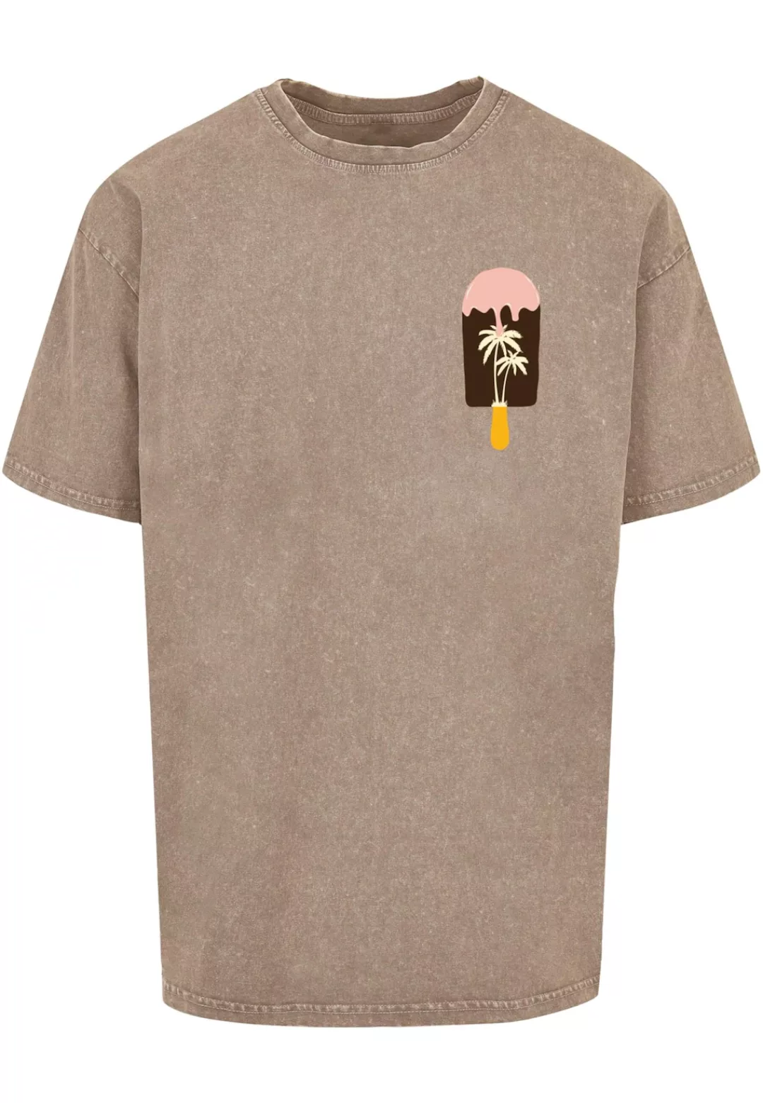 Merchcode T-Shirt "Merchcode Herren Summer - Icecream Acid Washed Oversize günstig online kaufen