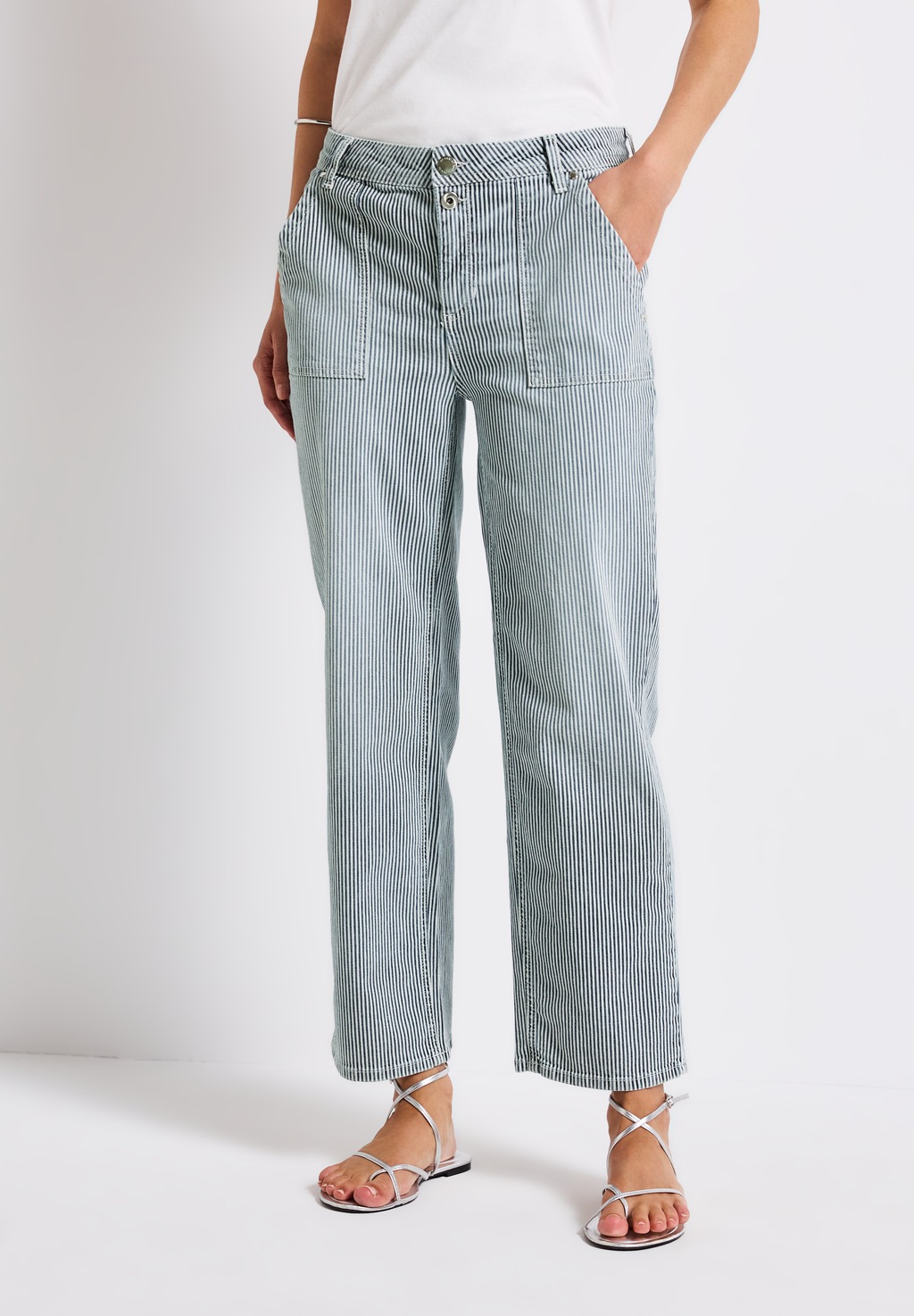 STREET ONE Straight-Jeans, High Waist günstig online kaufen
