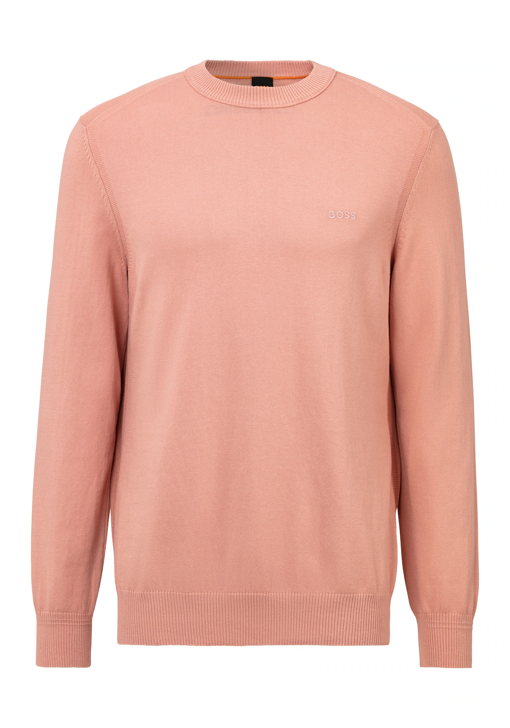 BOSS ORANGE Strickpullover "Asac V", mit Logostickerei auf der Brust günstig online kaufen