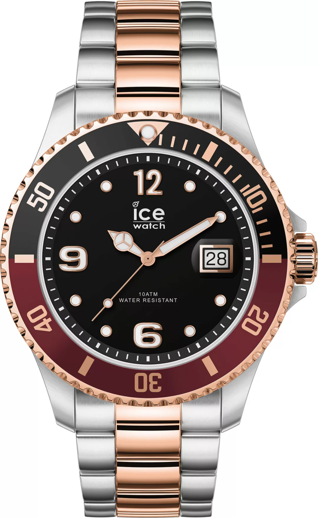 Ice Watch Ice steel - Chic silver rosgold - L 016548 Herrenuhr günstig online kaufen