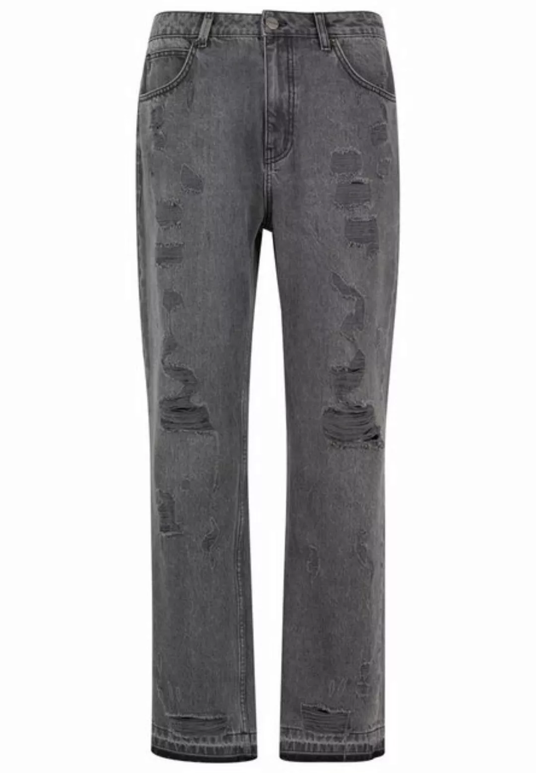 2Y Studios Bequeme Jeans 2Y Studios 2Y Firio Destroyed Straight Jeans günstig online kaufen