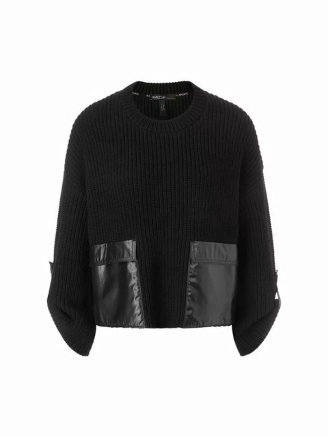 Marc Cain Strickpullover Shiny Patches Sweater Knitted in Germany günstig online kaufen