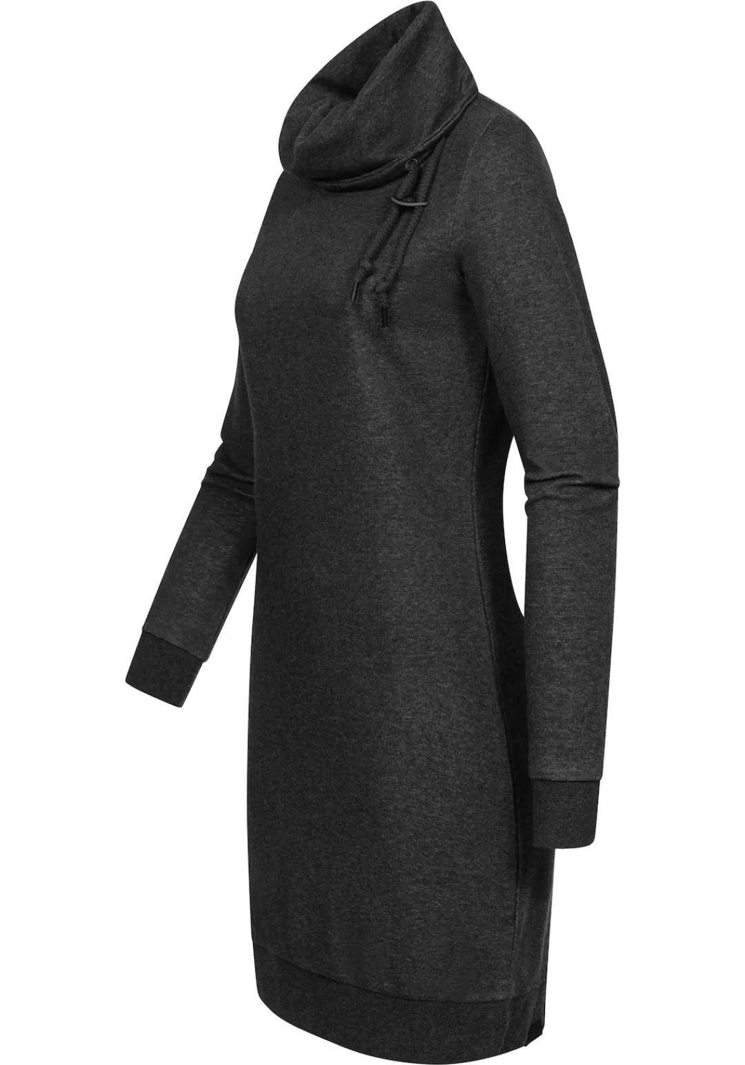 Ragwear Sweatkleid Chloe Solid stylisches Langarmkleid mit Ethnomuster günstig online kaufen