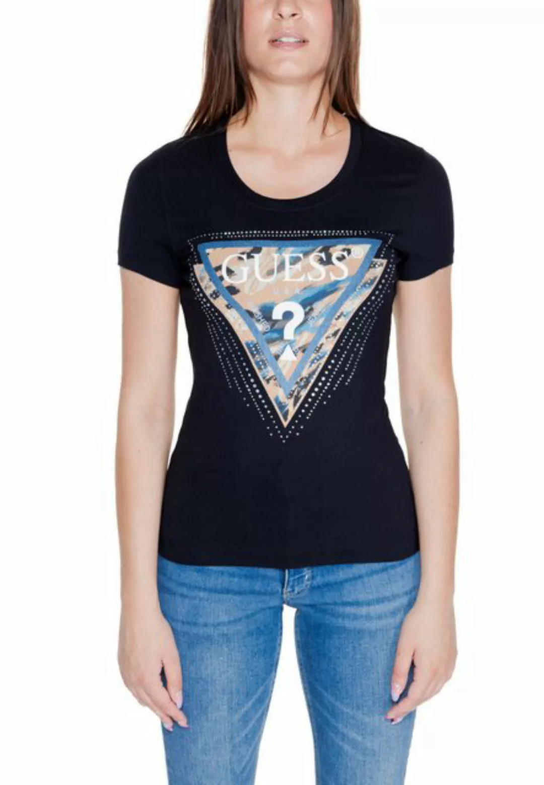 Guess T-Shirt (1-tlg) Ziersteine günstig online kaufen