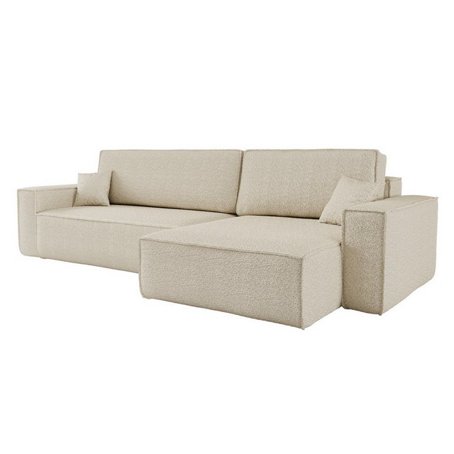 Kaiser Möbel Ecksofa mit schlaffunktion und bettkasten, BEST XL stoff Poso günstig online kaufen