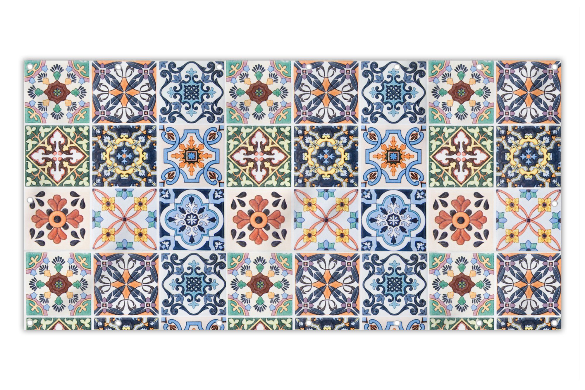MuchoWow Balkonsichtschutz Design - Blumen - günstig online kaufen