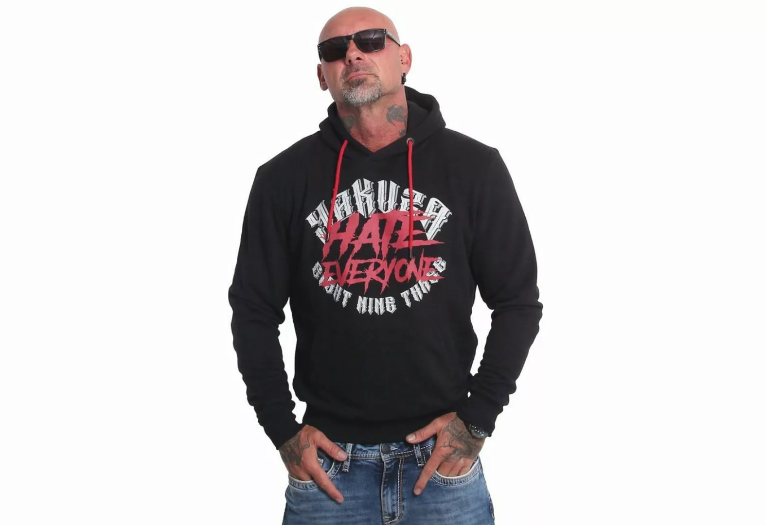 YAKUZA Hoodie Hate günstig online kaufen