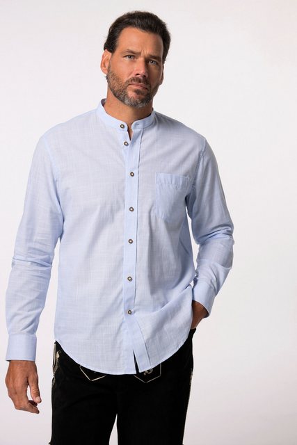 JP1880 Businesshemd Trachtenhemd Langarm Stehkragen Modern Fit günstig online kaufen