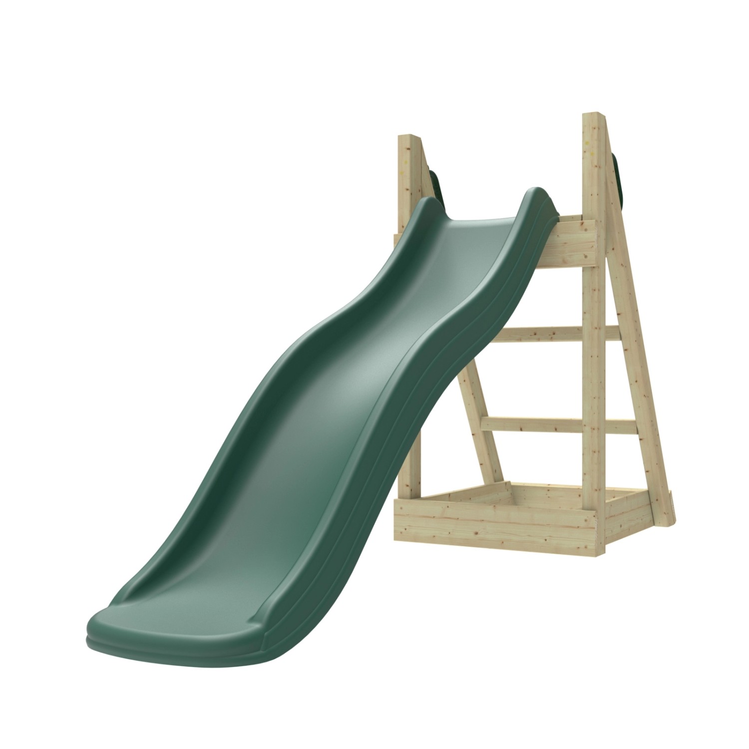OutdoorToys Rutsche Grizzly 175cm Dunkelgrün günstig online kaufen