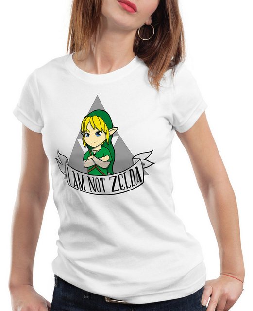 style3 T-Shirt I am not Zelda link hyrule gamer zelda link nintendo günstig online kaufen