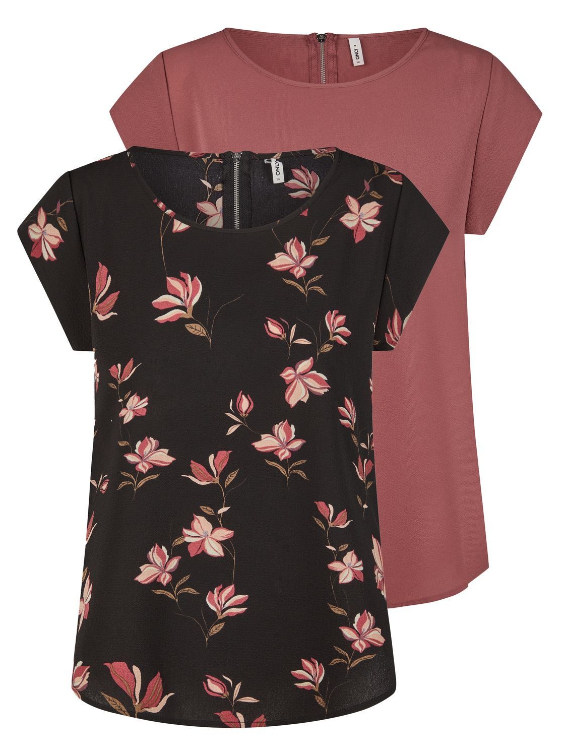 ONLY T-Shirt Damen Top ONLVIC Regular günstig online kaufen
