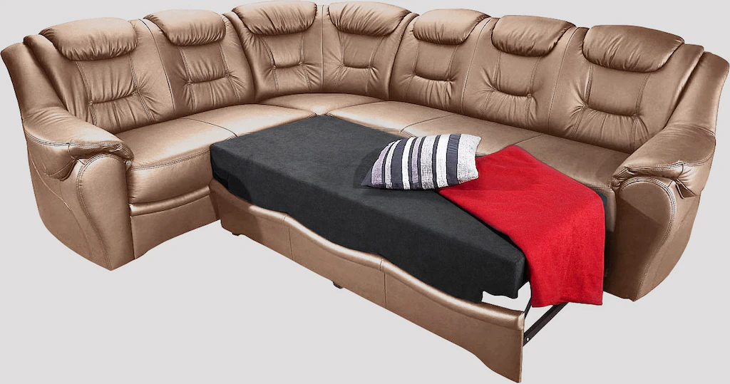 sit&more Ecksofa Alcudia L-Form, wahlweise mit Bettfunktion günstig online kaufen