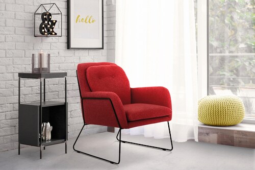 INOSIGN Sessel "Flin Cocktailsesel", mit Knöpfen und Kissenoptik im Rücken günstig online kaufen