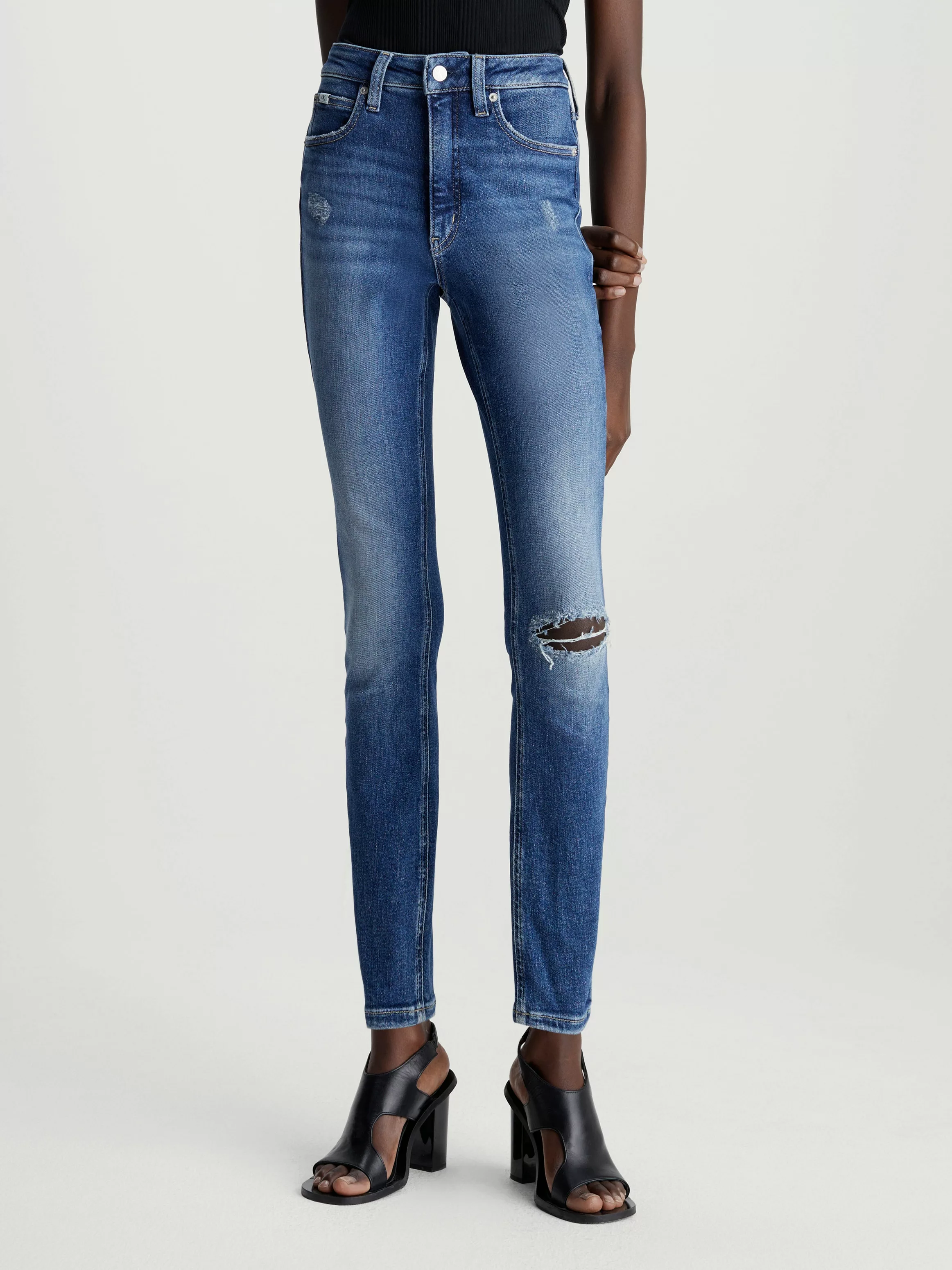 Calvin Klein Jeans Skinny-fit-Jeans HIGH RISE SKINNY in klassischer 5-Pocke günstig online kaufen