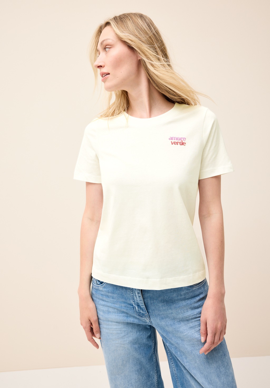 Cecil Print-Shirt, aus reiner Baumwolle günstig online kaufen