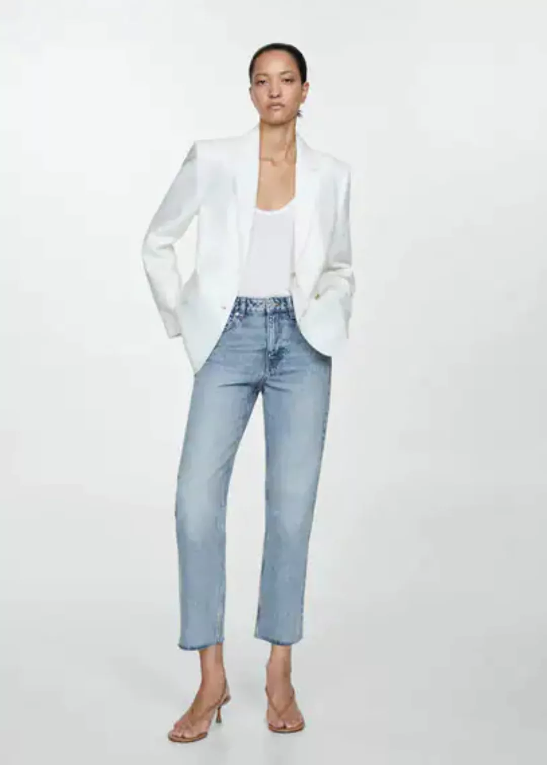 Gerade Jeans Blanca in Cropped-Länge günstig online kaufen