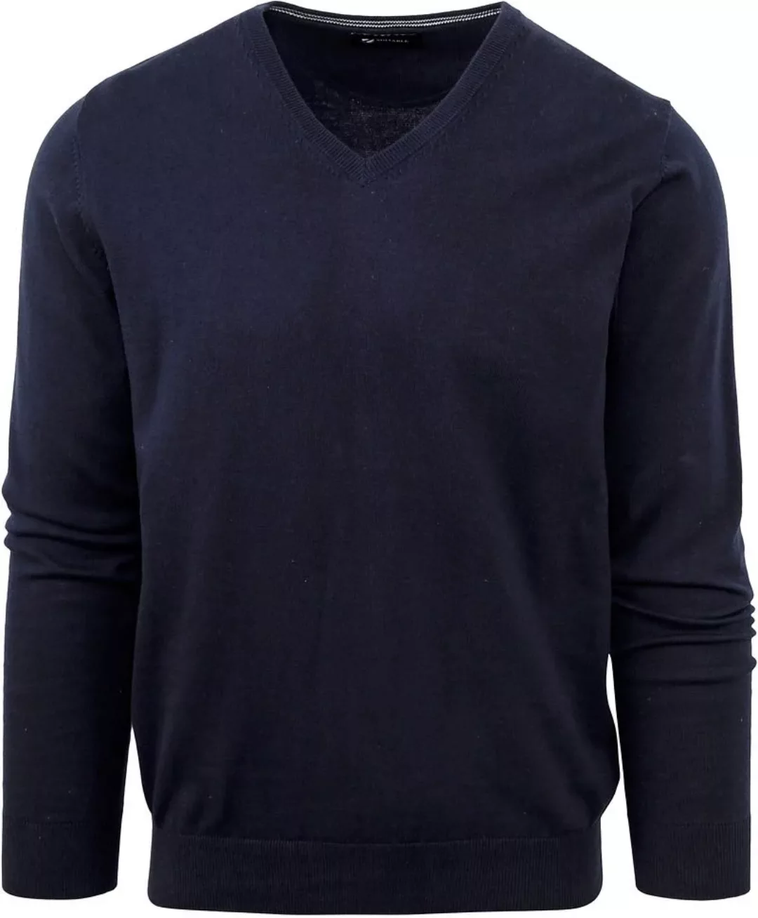 Suitable Pullover Vini V-Ausschnitt Navy  - Größe XL günstig online kaufen