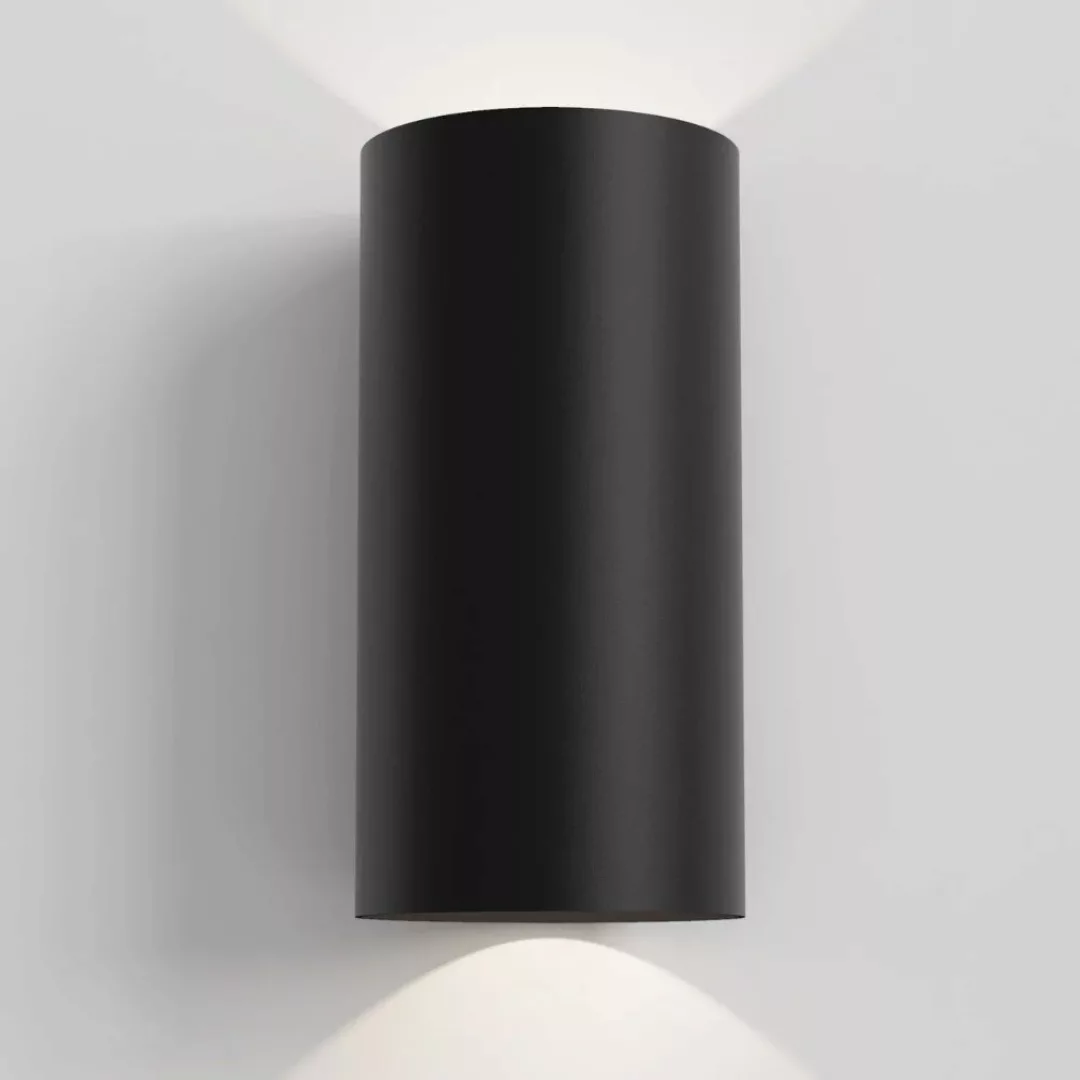 LED Wandleuchte Yuma in Schwarz-matt 2x 7,95W 902lm 240mm günstig online kaufen
