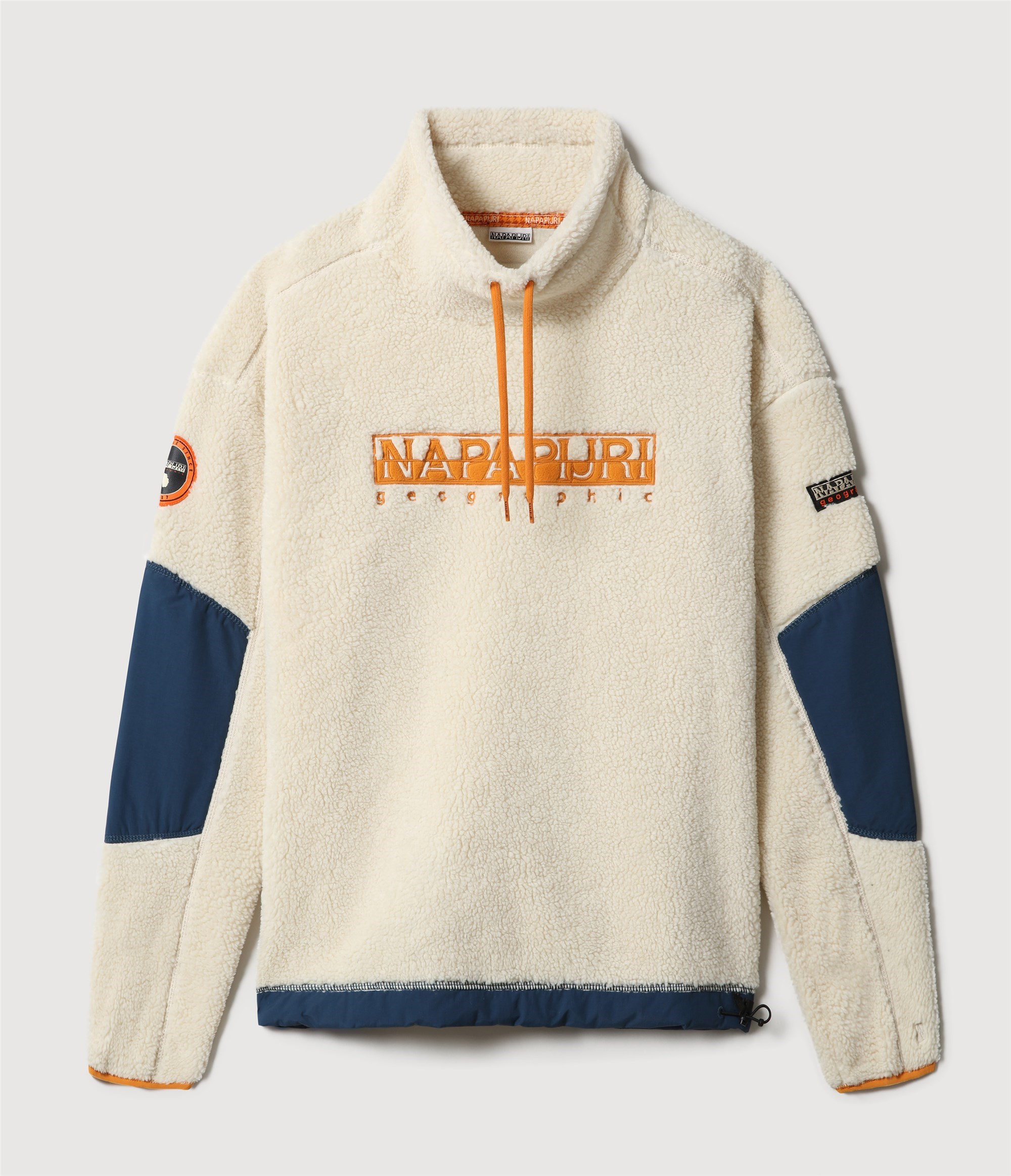 NAPAPIJRI Sweatshirt Herren grau Pile günstig online kaufen