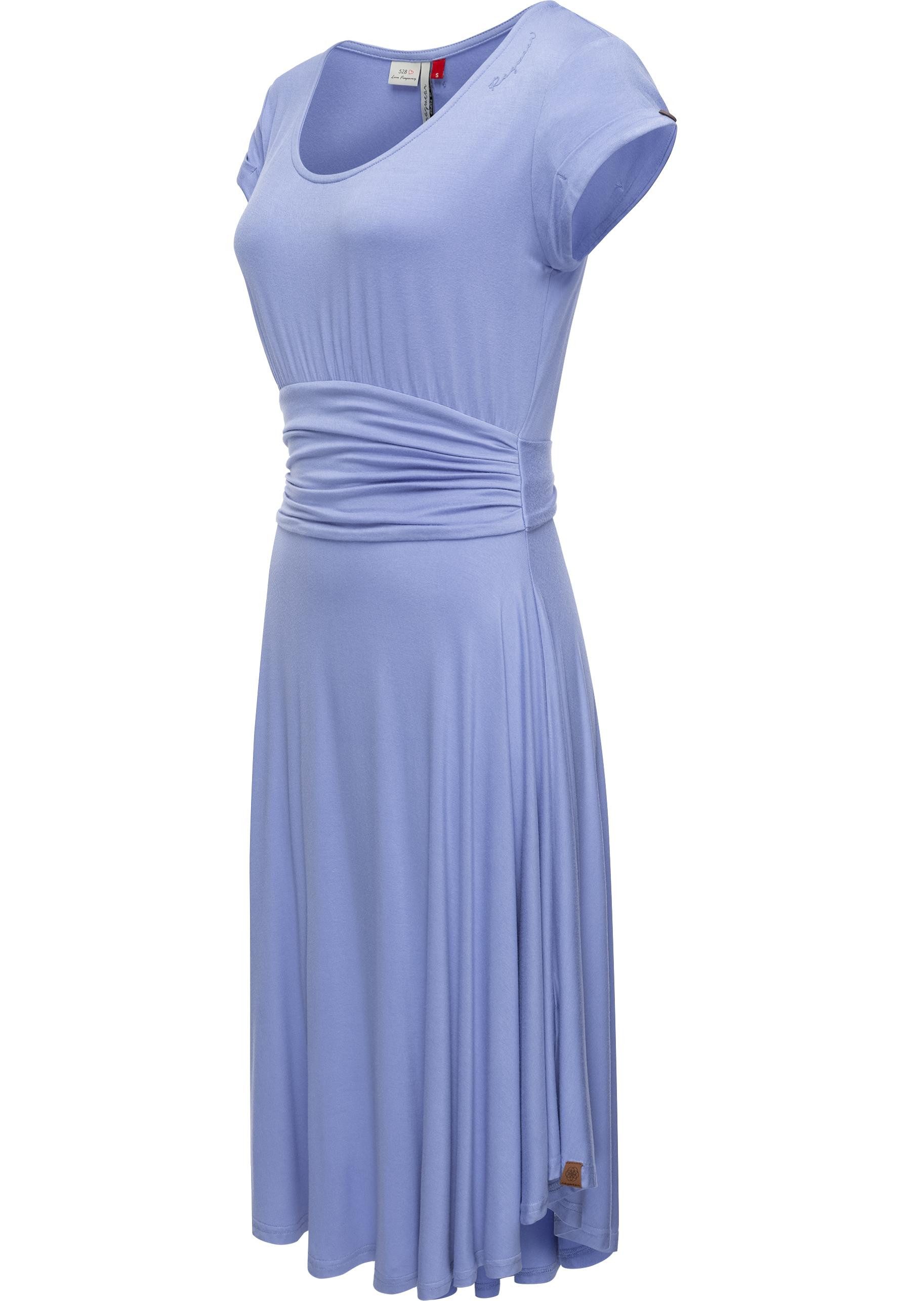 Ragwear Sommerkleid "Yvone Solid", leichtes Jersey-Kleid mit Taillengürtel günstig online kaufen